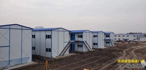 普洱云达建筑公司3000方K式活动板房顺利竣工